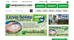 Desktop Screenshot of camposmex.com